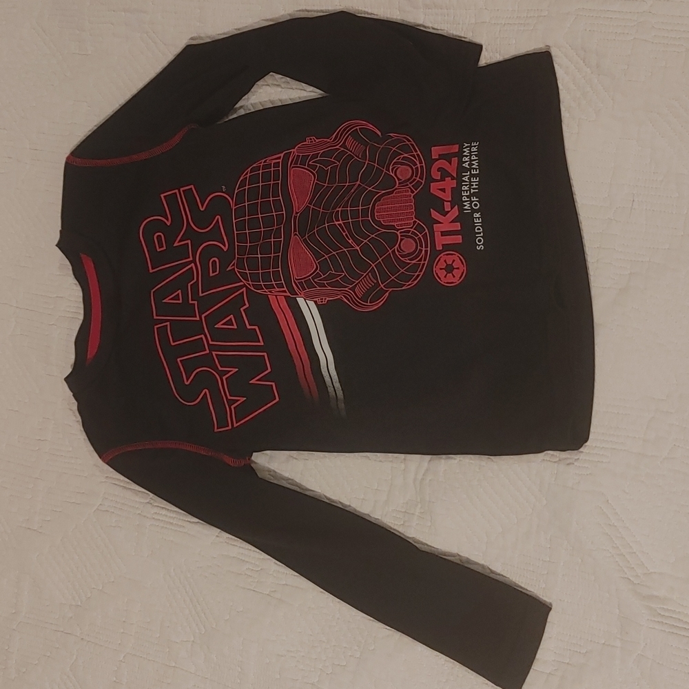 star wars active shirt long sleeve